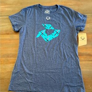 Evoshield Blue Graphic Logo Tee